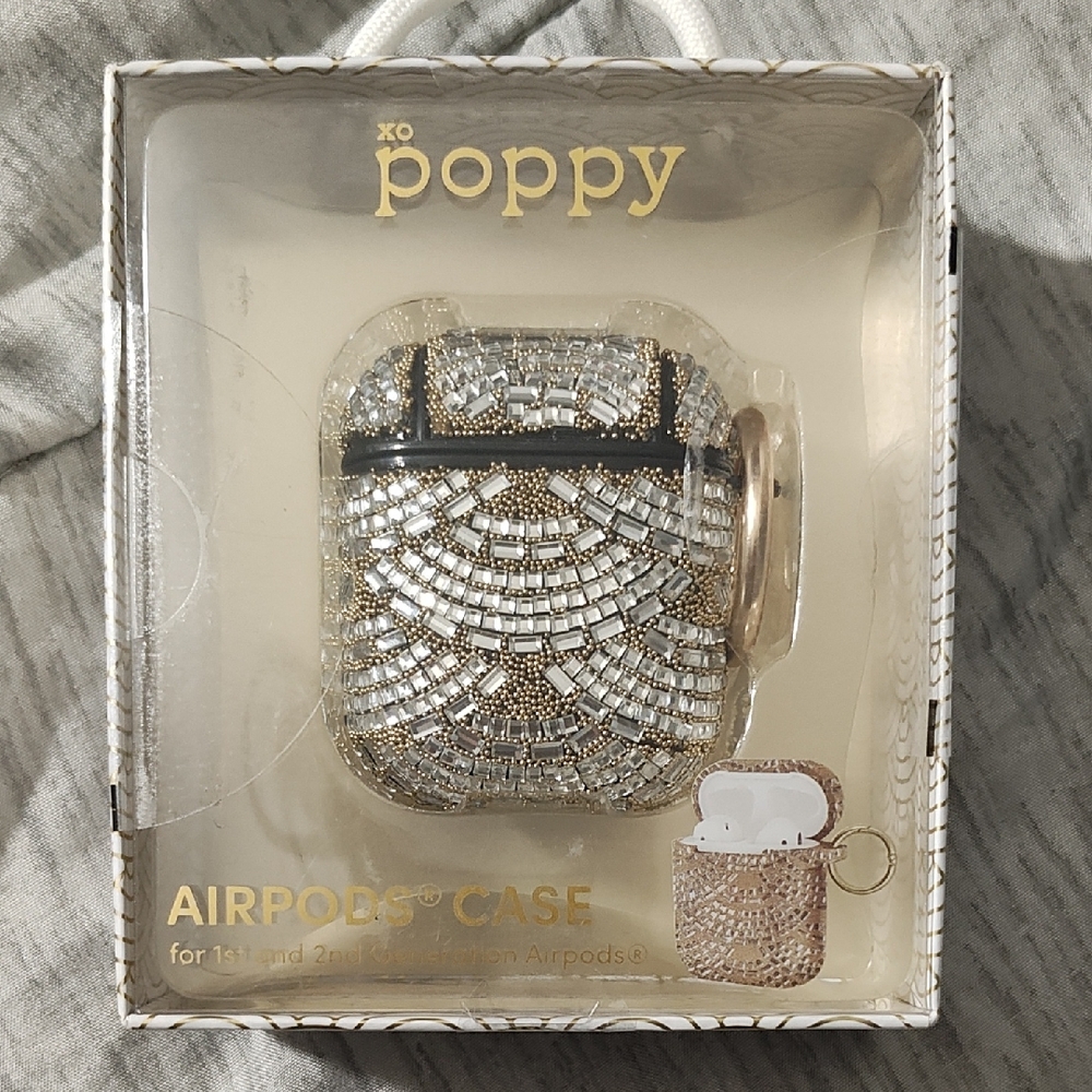 Silver and Gold AirPods Case